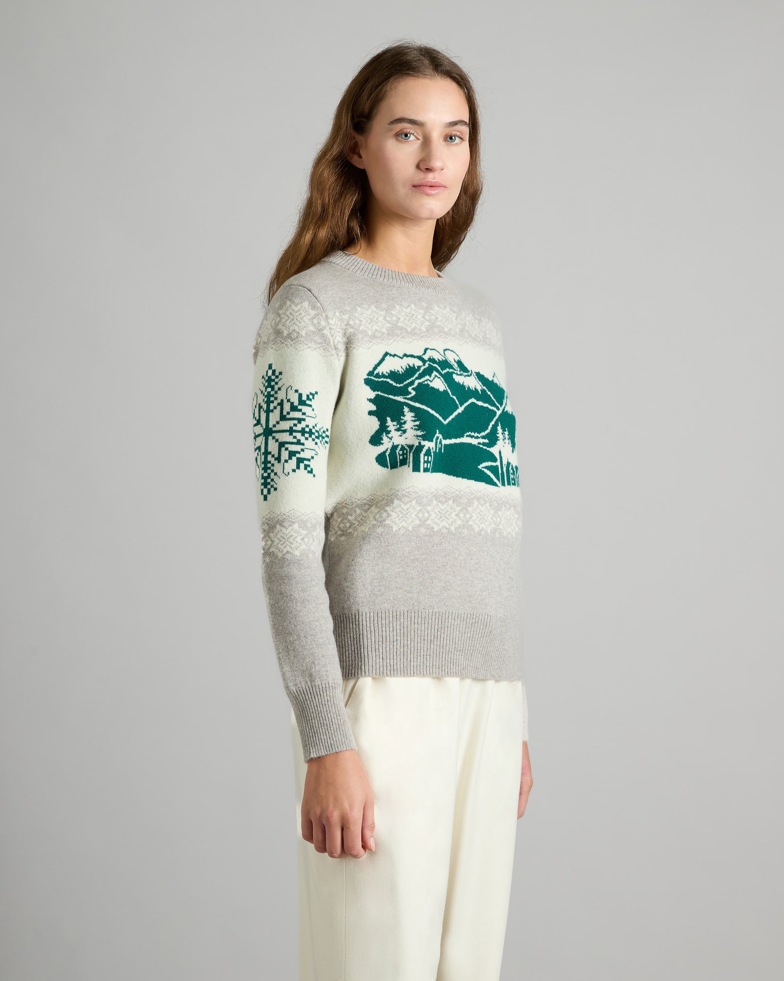 Kid cashmere crewneck