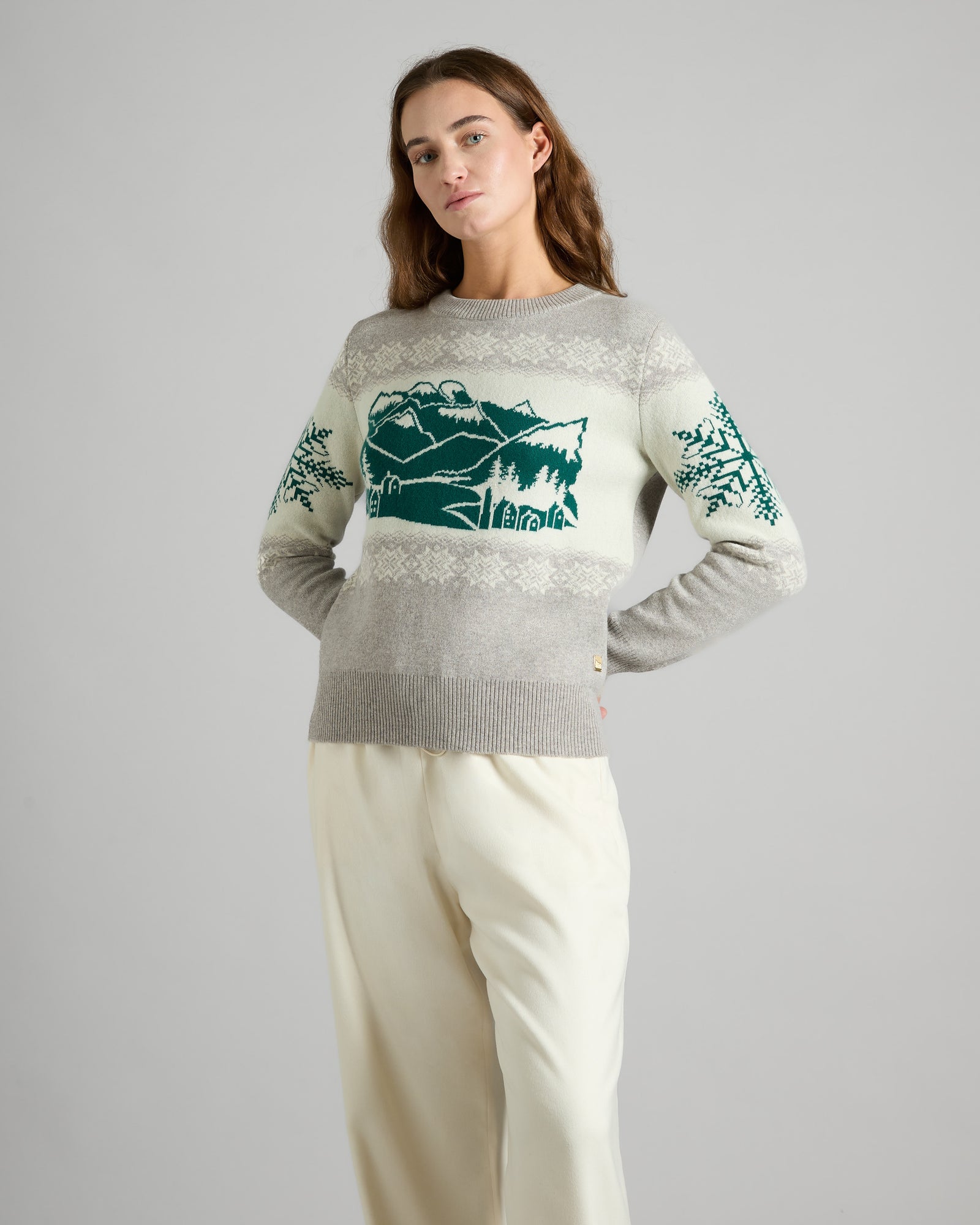 Kid cashmere crewneck