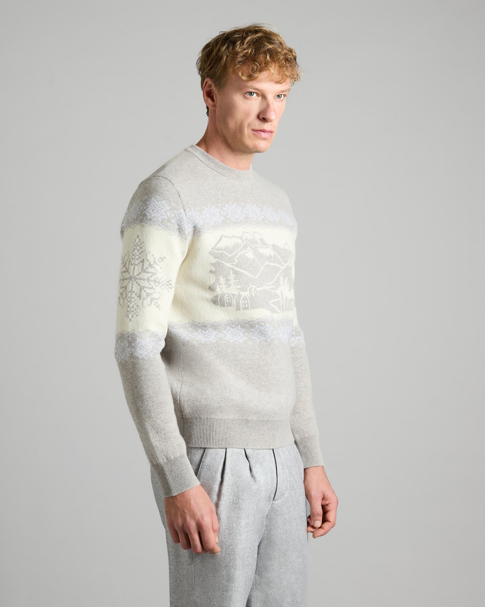 Kid cashmere crewneck