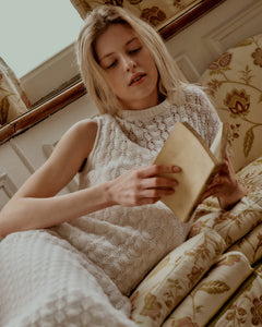 Openwork dress in Kid Cashmere