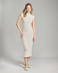 Openwork dress in Kid Cashmere