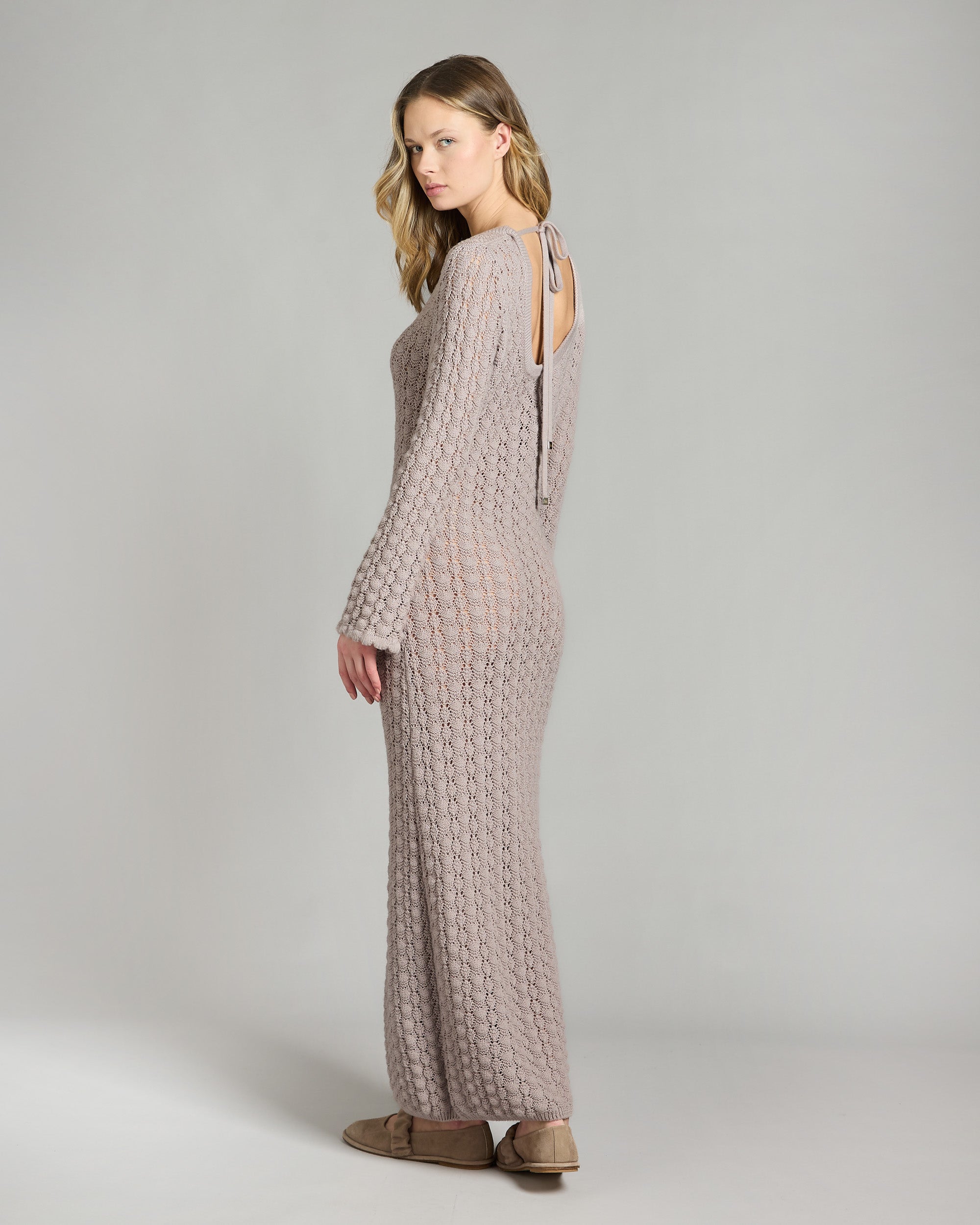 Openwork dress in Kid Cashmere