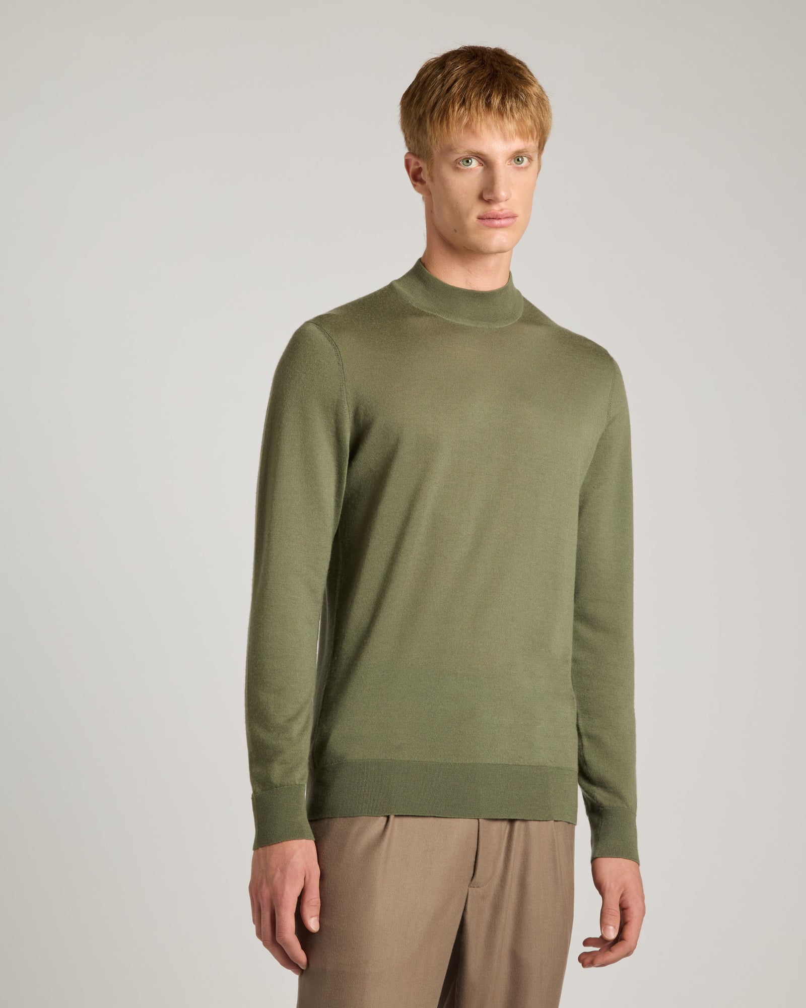 mock turtleneck Sweater in Cashmere 4.0