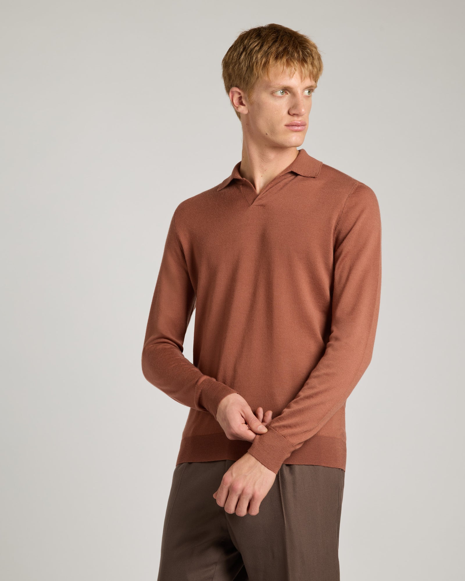 Polo Sweater in Cashmere 4.0