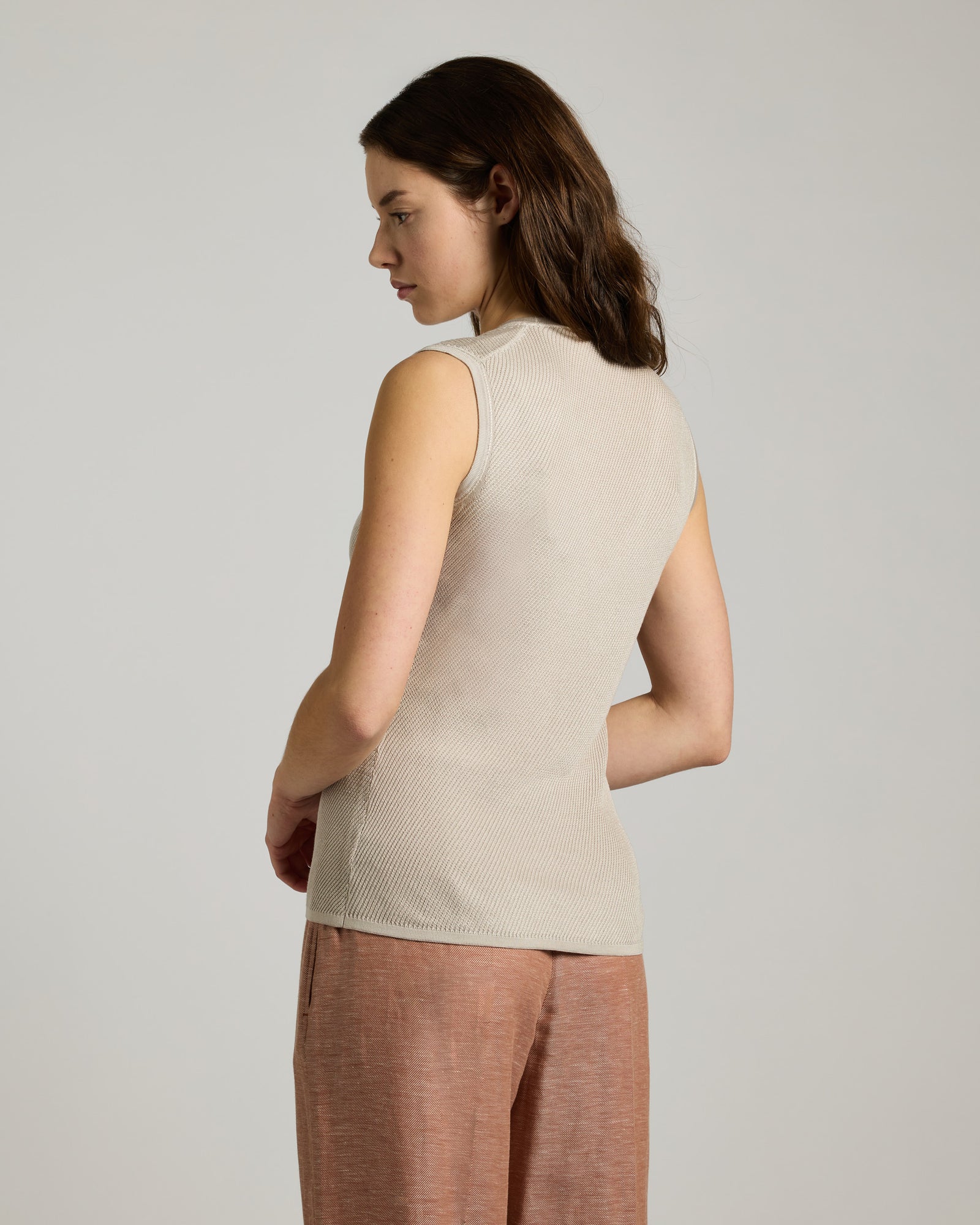Pure silk vest 4