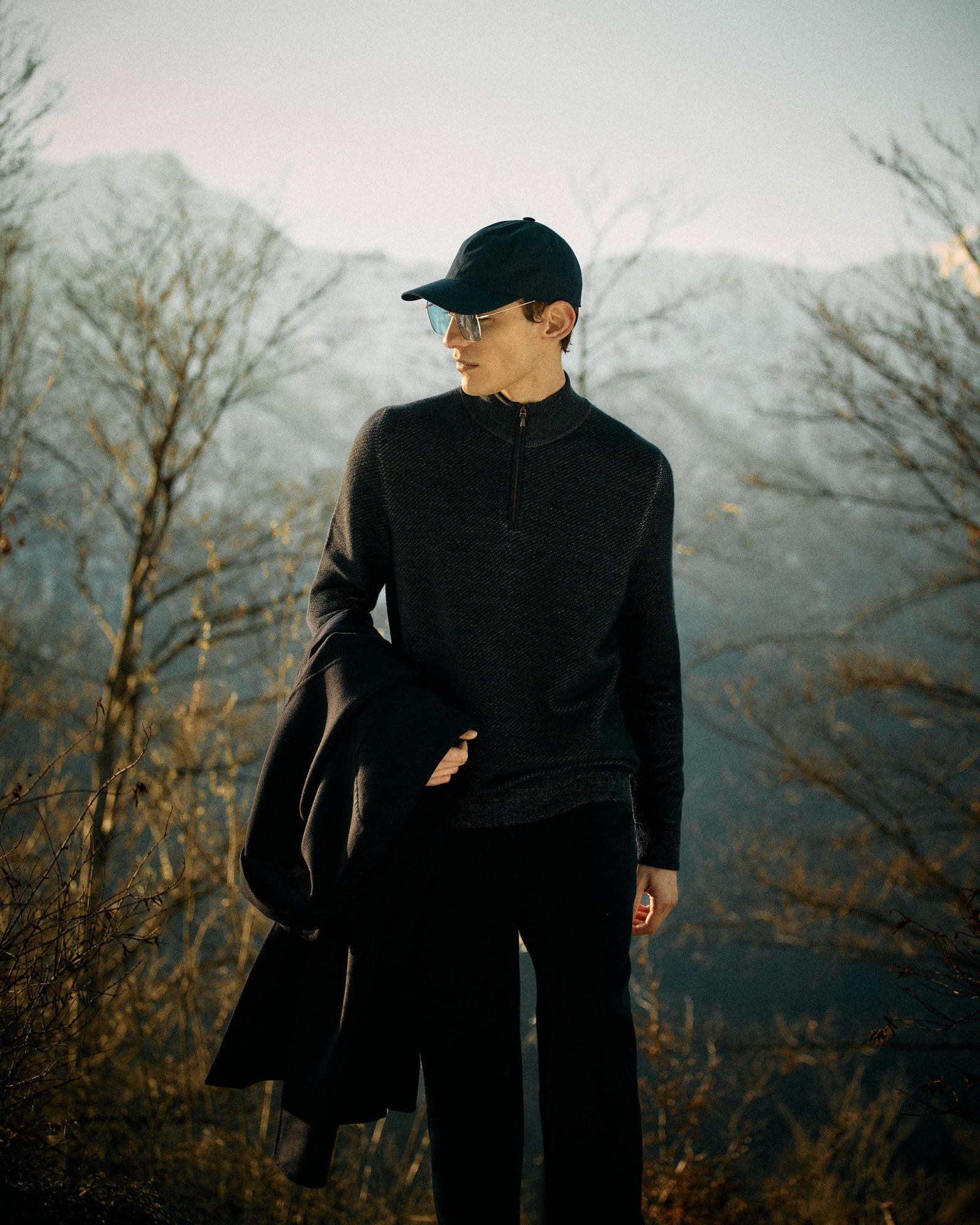Cashmere 4.0 zip-neck sweater