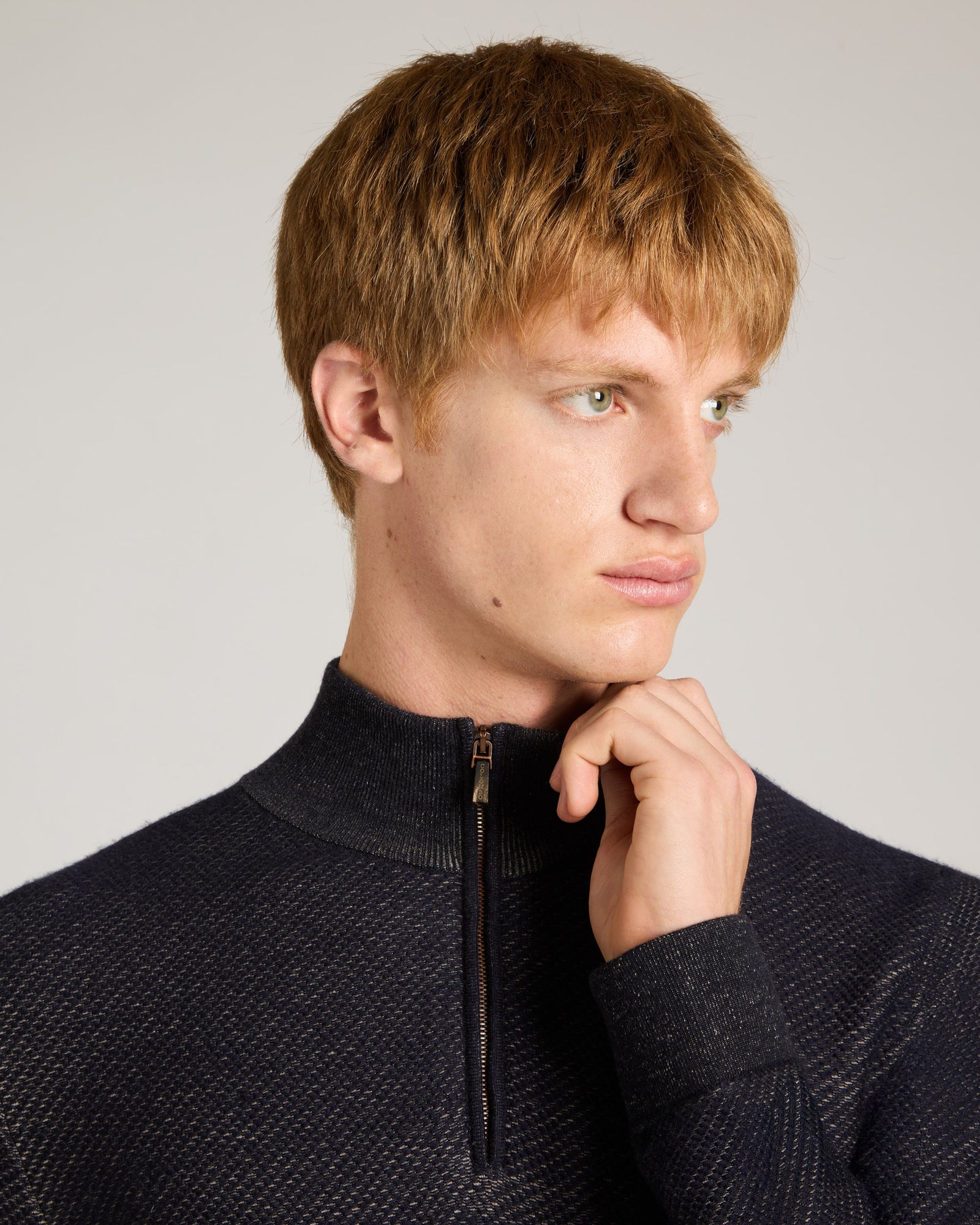 Cashmere 4.0 zip-neck sweater 4