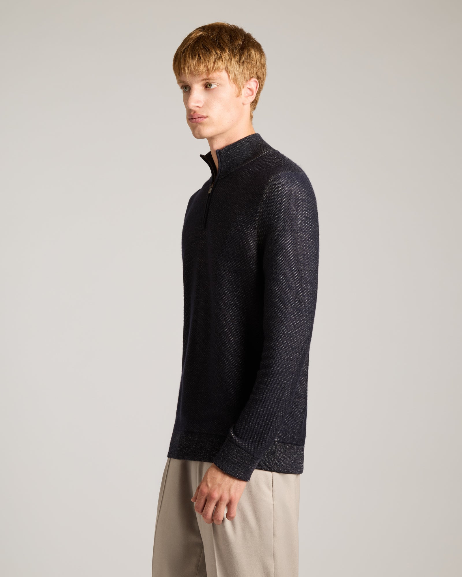 Cashmere 4.0 zip-neck sweater 3
