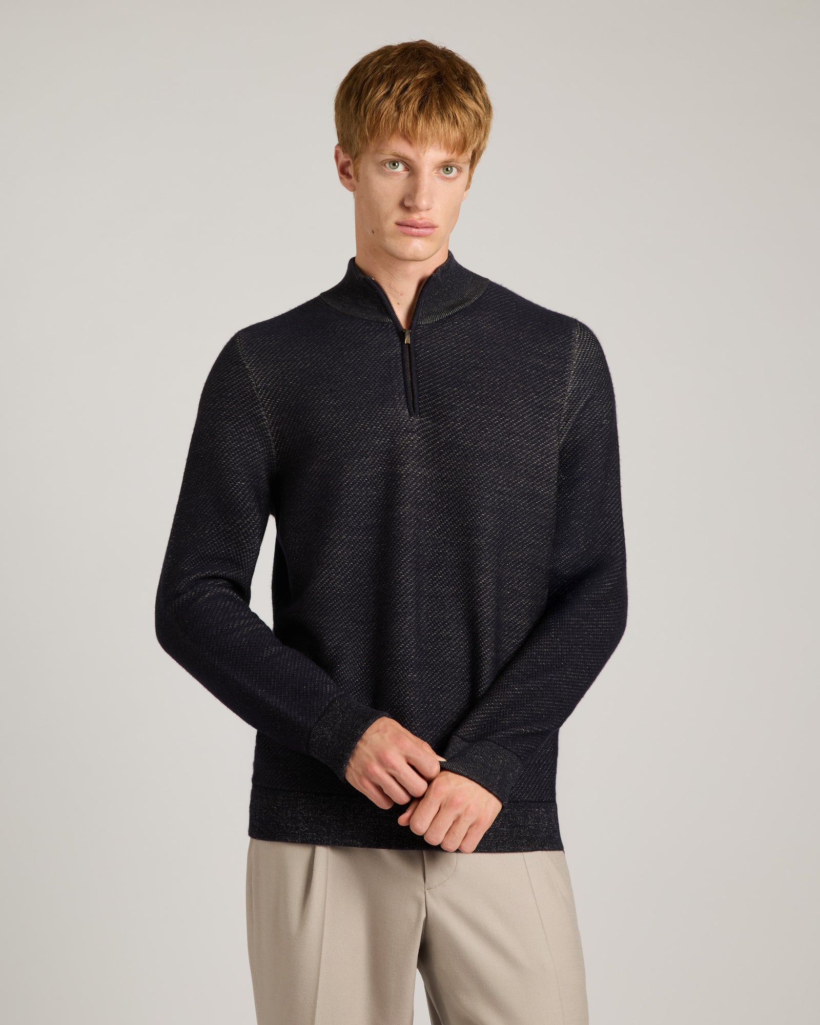 Cashmere 4.0 zip-neck sweater 2