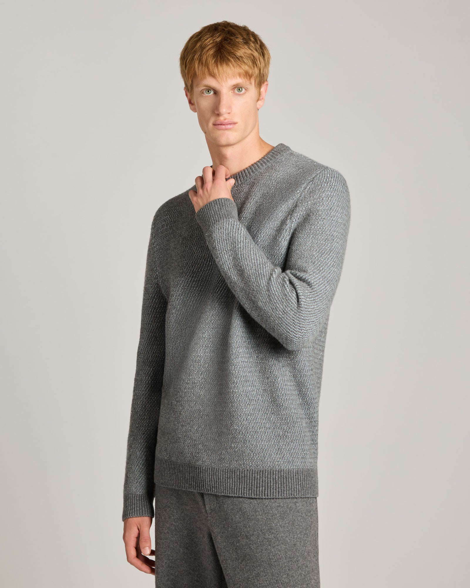 Kid Cashmere and Nettle Crew Neck Sweater 2