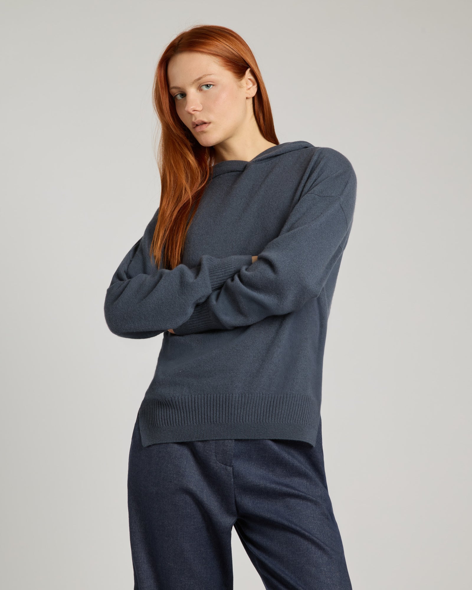 blue Kid cashmere sweater