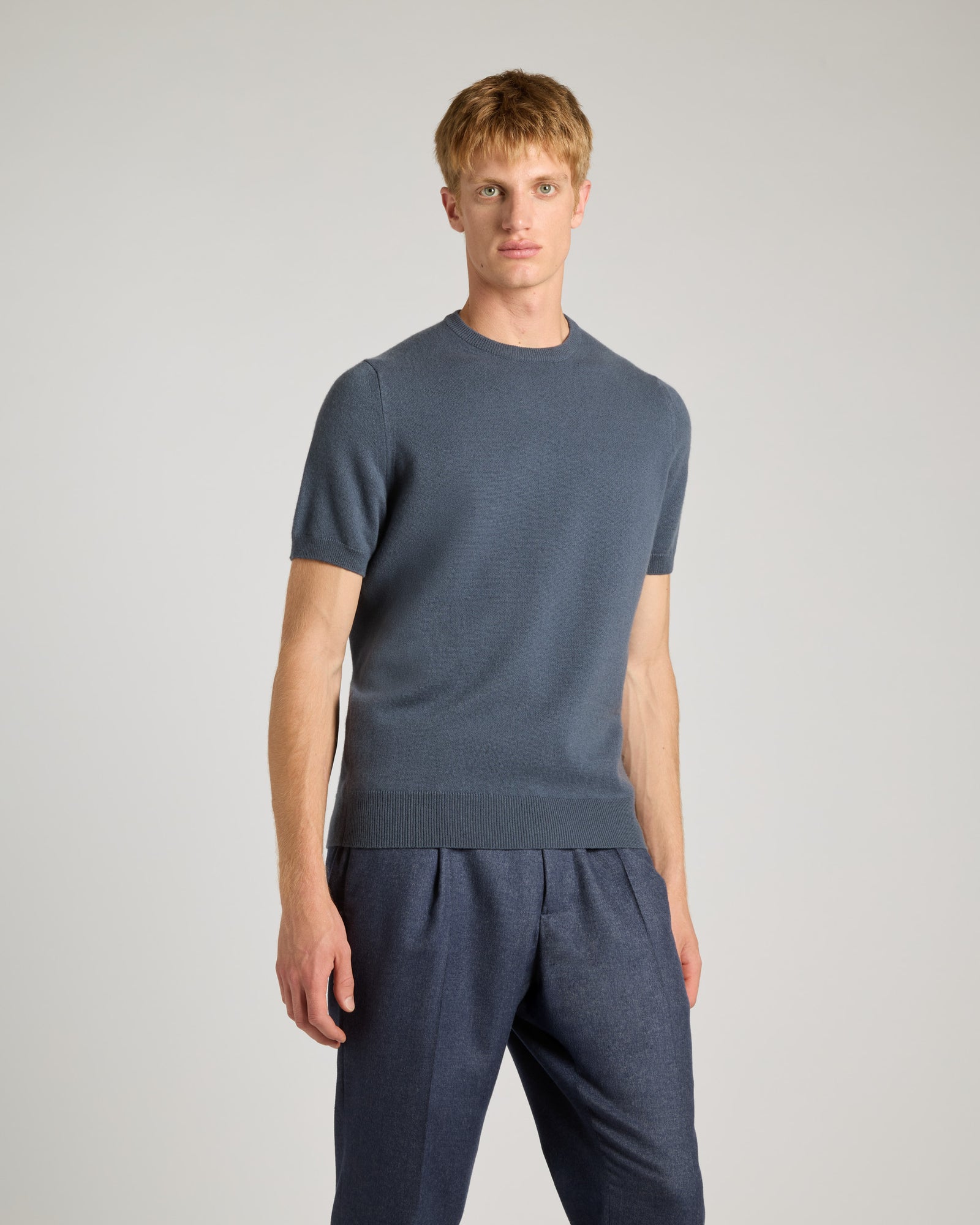 Blue Kid Cashmere T-shirt