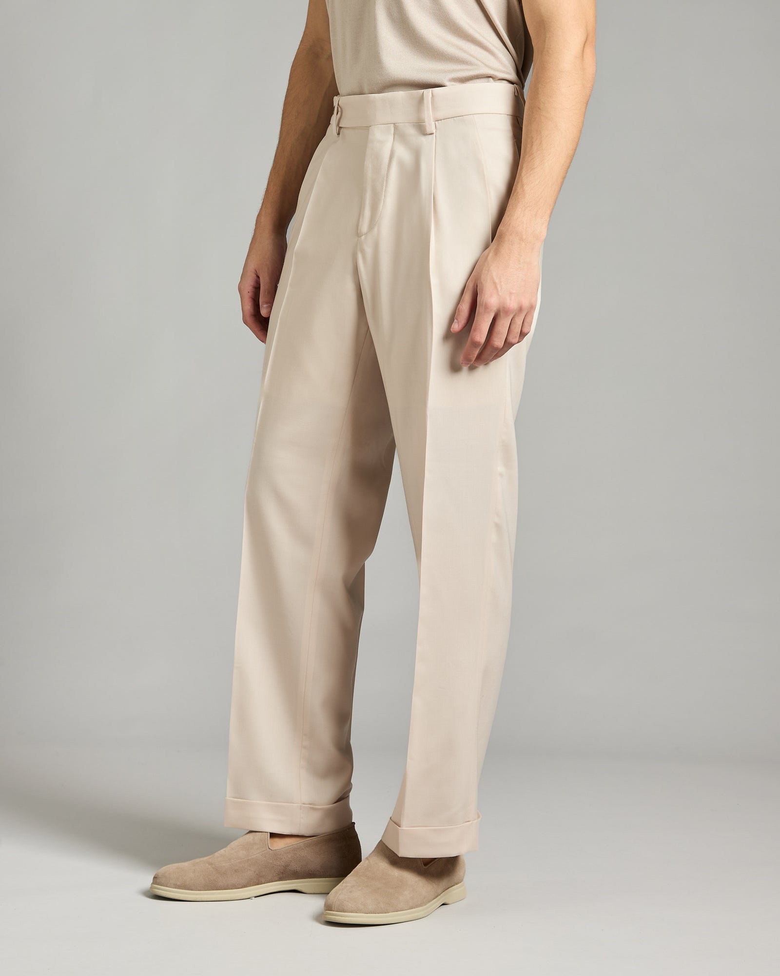 Cashmere 4.0 ivory trousers 2