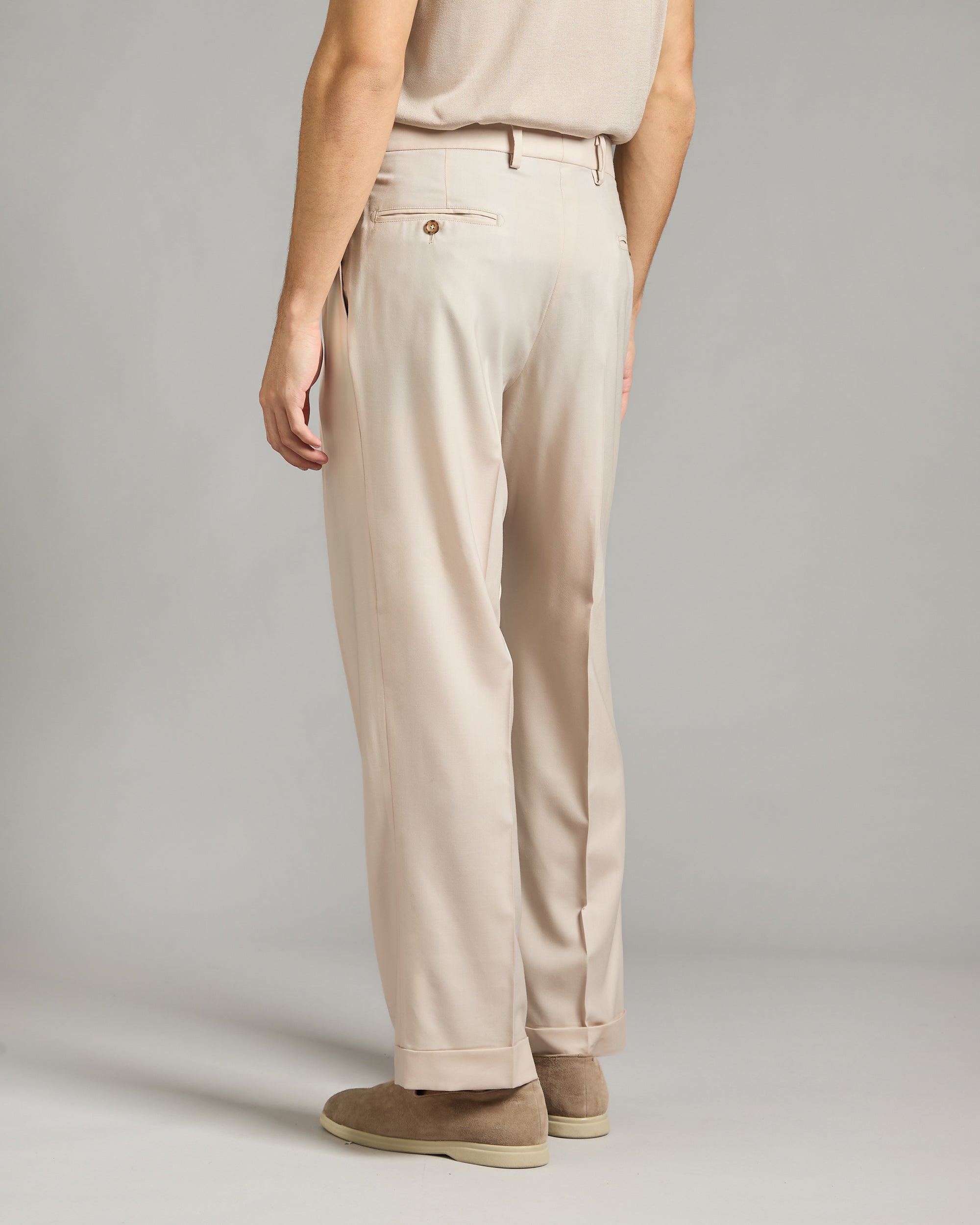 Cashmere 4.0 ivory trousers
