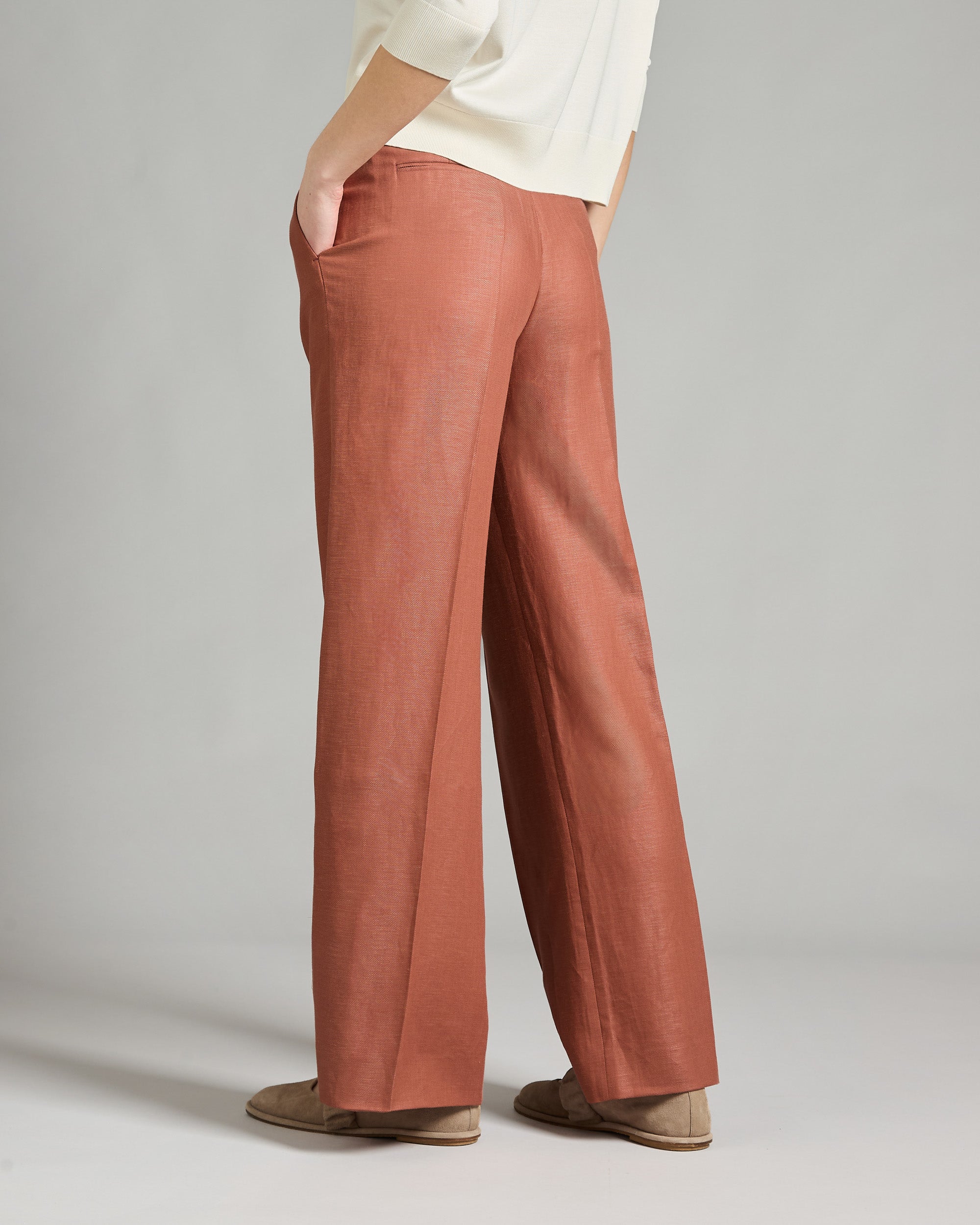 Rust Trousers in Summer Cashmere 4.0 3
