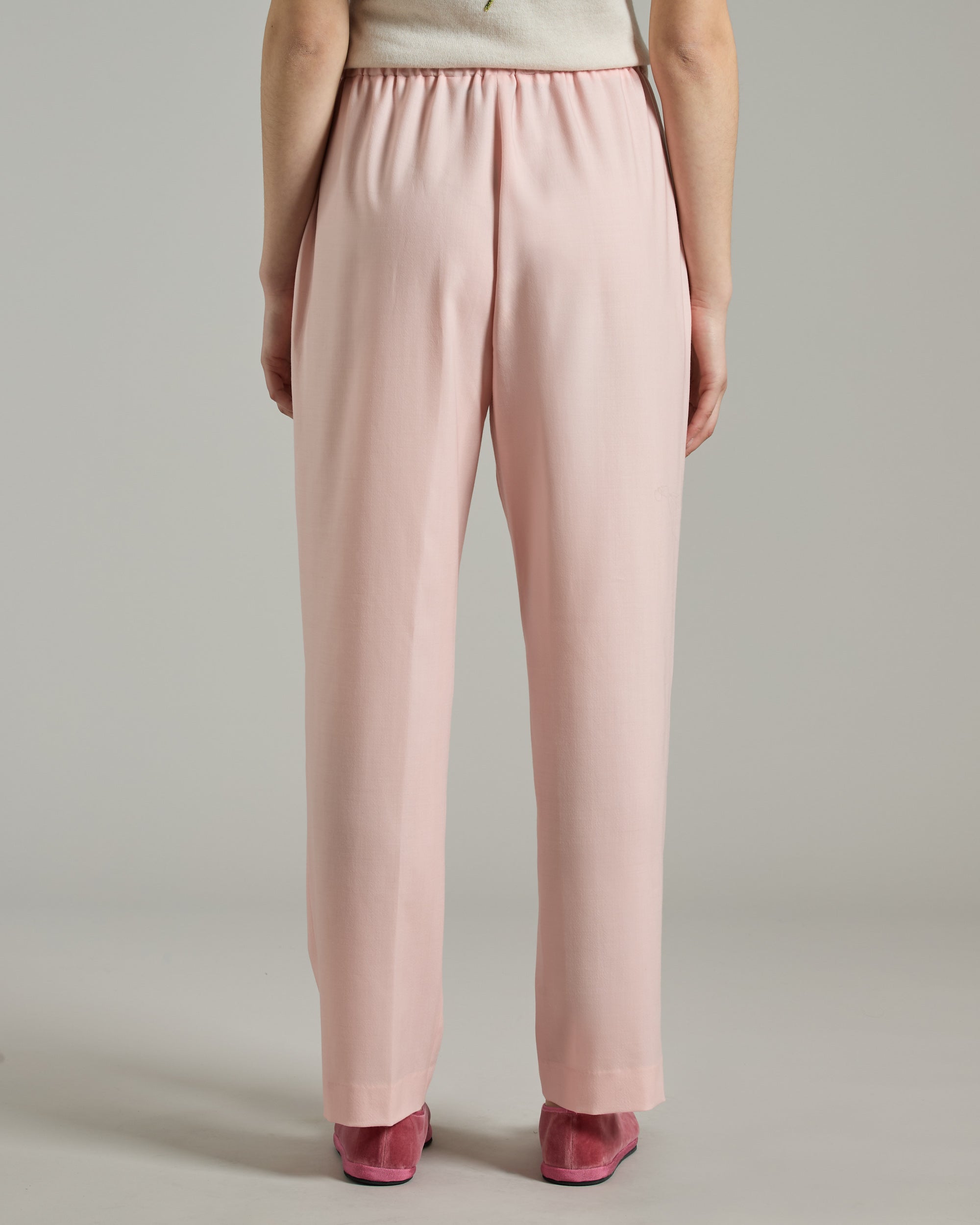 Pantalone in Cashmere 4.0 rosa