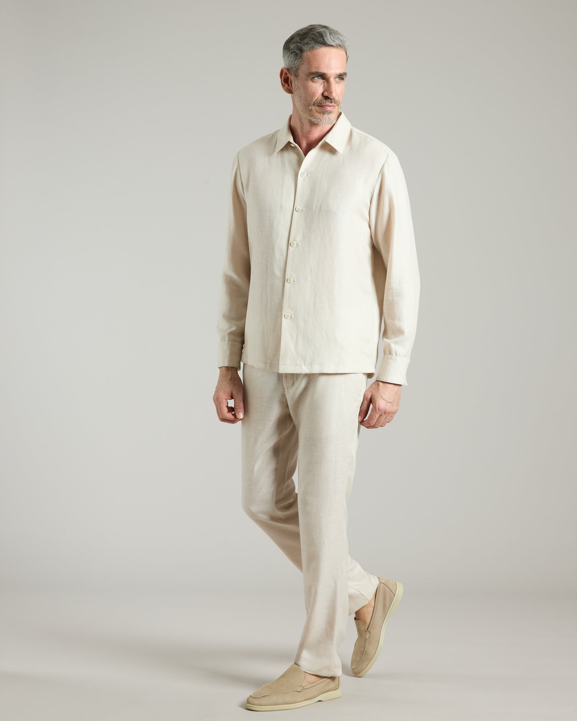 Pantalone in Summer Cashmere 4.0 beige