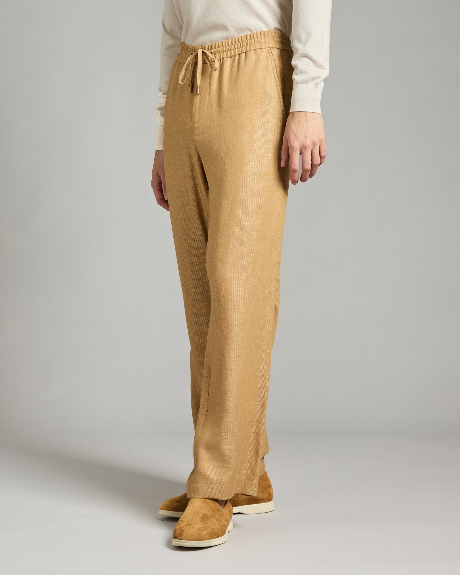 Ochre pants in Summer Cashmere 4.0