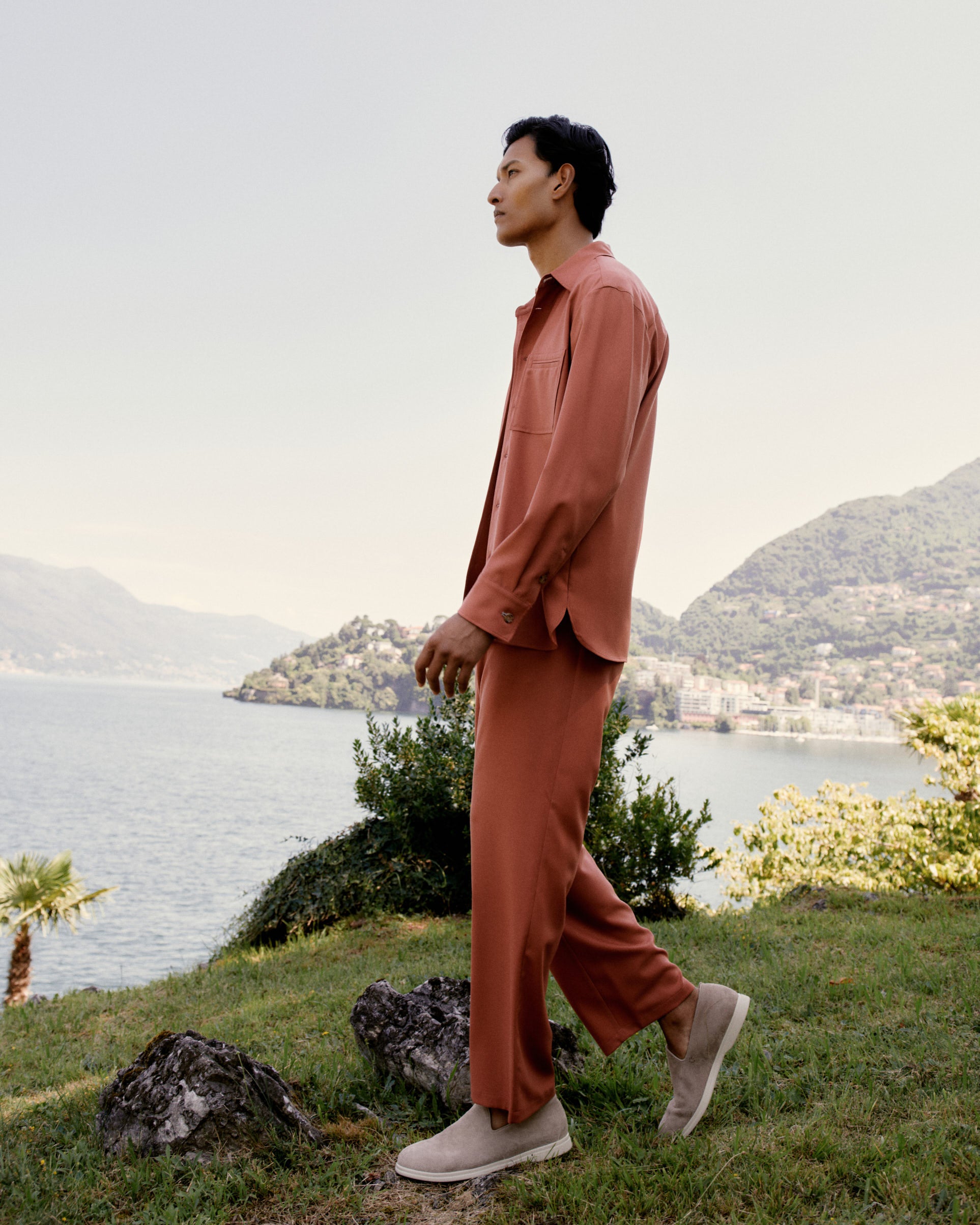 Cashmere 4.0 rust trousers
