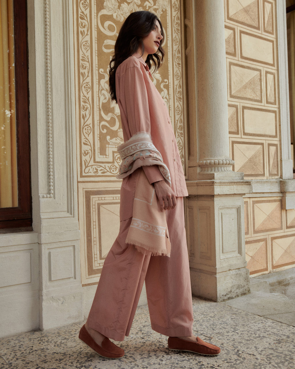 Silk and Cotton Pants