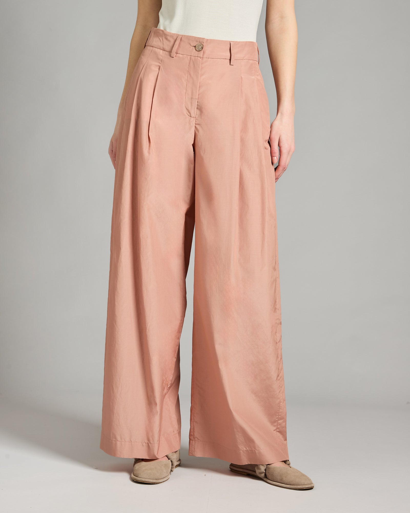 Silk and Cotton Pants