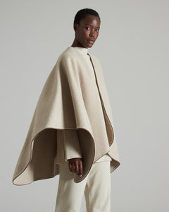 Zebellino Cashmere cape