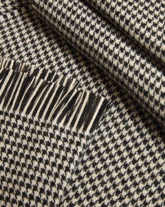 Pure cashmere plaid