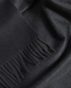 Black pure cashmere plaid 3