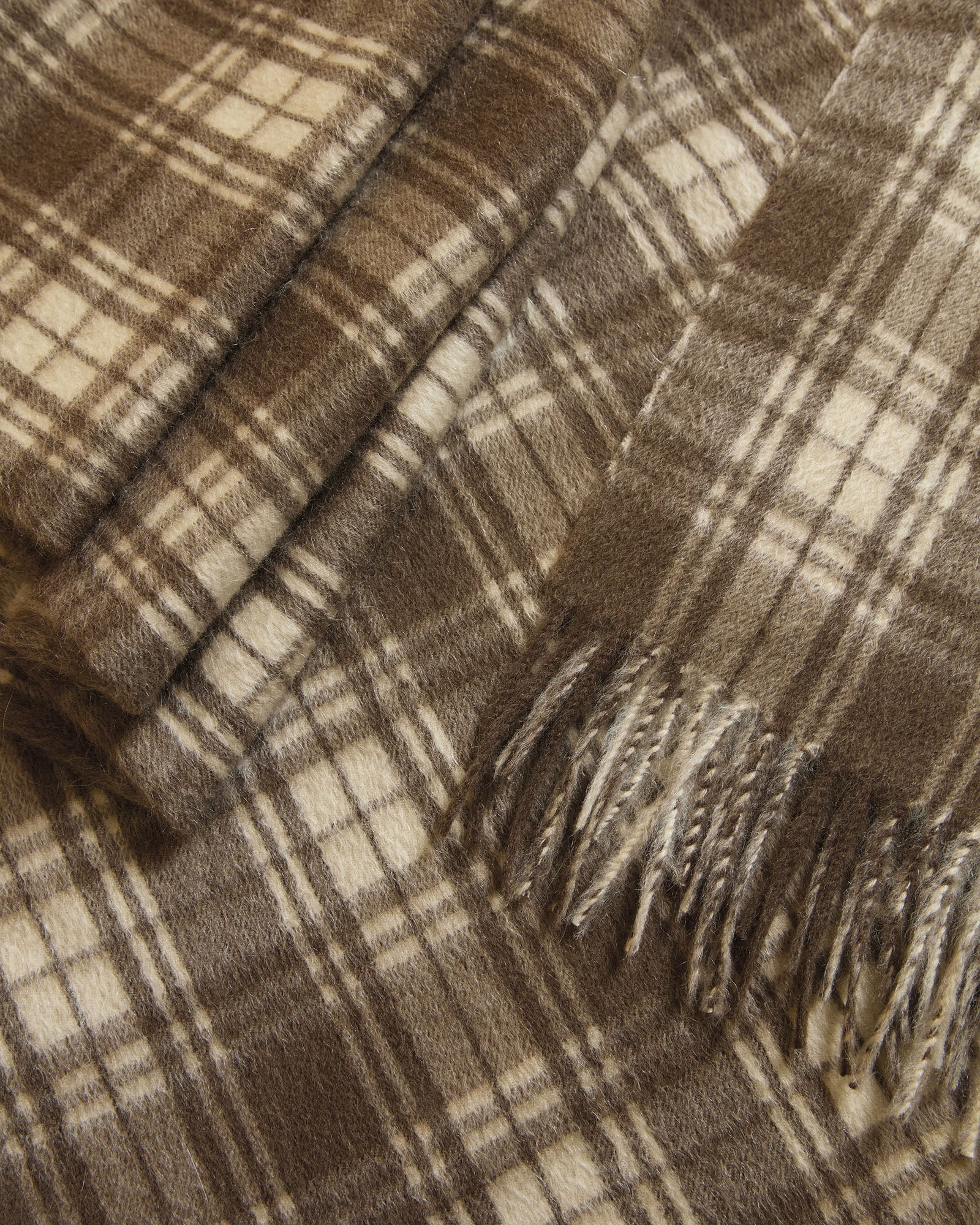 Checked pure cashmere plaid 2