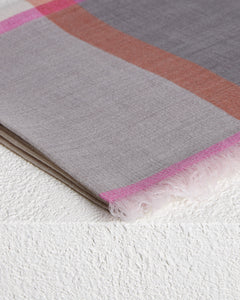 Multicolor cashmere and silk stole 2