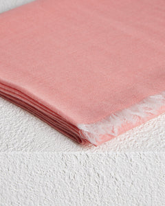 Pink orchid cashmere-silk stole 2