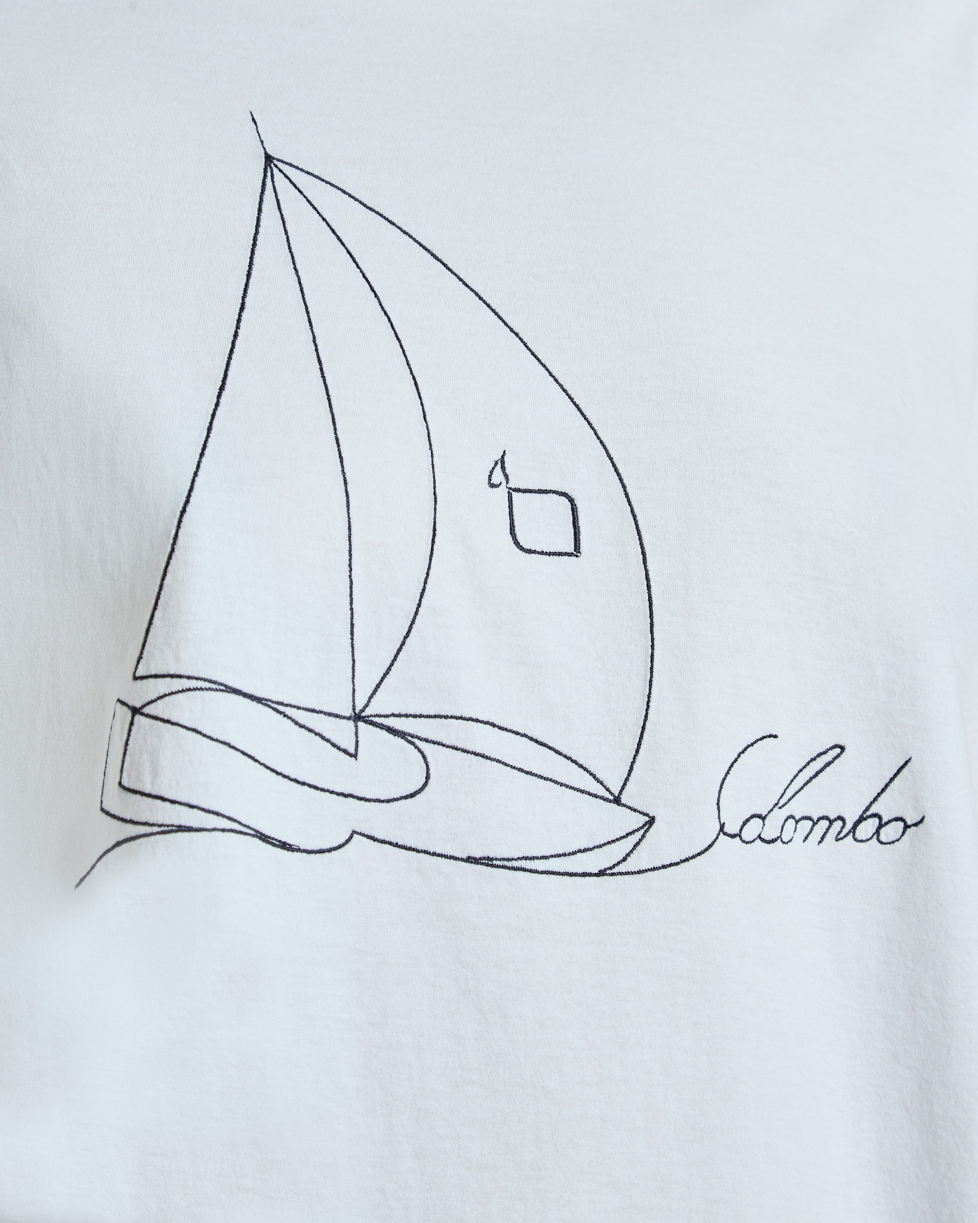 Cotton crewneck over t-shirt with embroidered logo 3